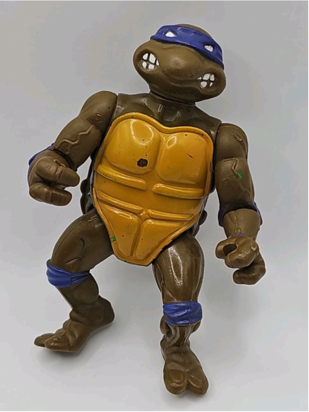 Vintage 1988 TMNT Donatello Action Figure Playmates Mirage Studios 4"